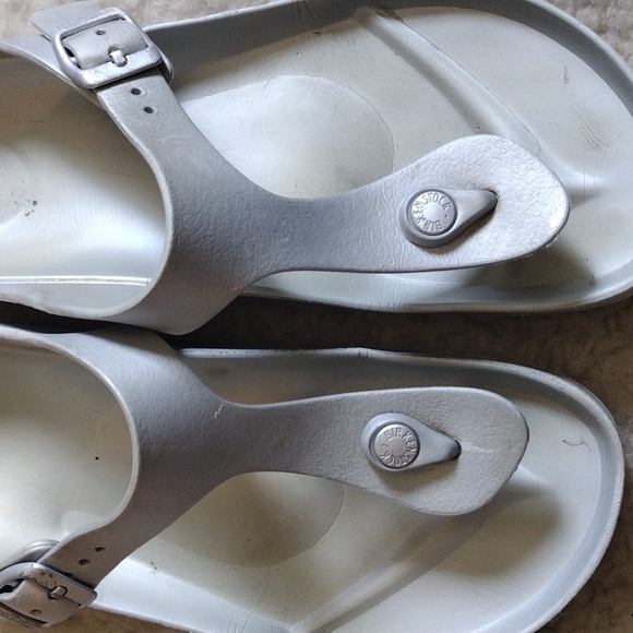 Birkenstock Men's Charcoal Sandals - Picture 4 of 8